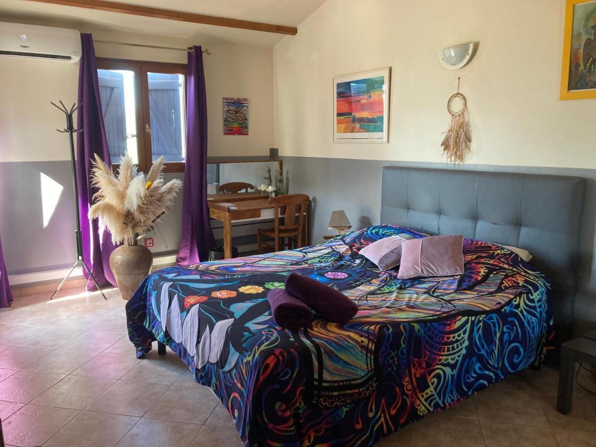 B&B Macchia Verdata avec piscine chauffée Monacia-d'Aullene Exterior foto